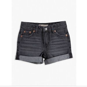 Women's Black Denim Shorts